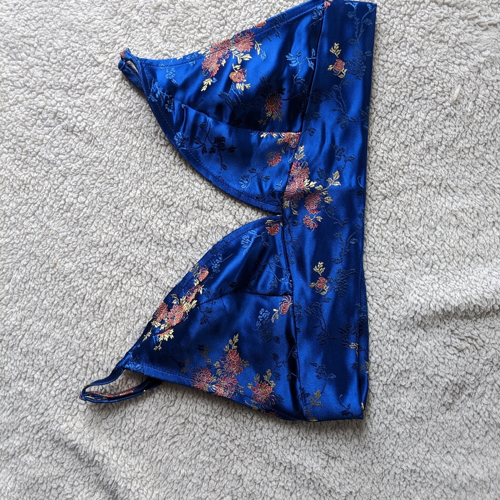 Floral patterned bralette